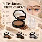 Waterproof Eyebrow Stamp & Shaping Kit – Natural Full Brow Powder