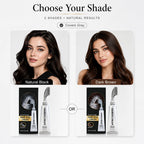 Unisex Grey Coverage Hair Dye with Hair Care