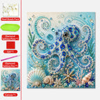 🔥🔥Buy 3 Get 1 Free🌊✨ Ocean Theme Pearl Art DIY Kit – Relaxing DIY Craft to Create Stunning Coastal Artwork