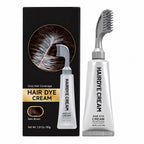 Unisex Grey Coverage Hair Dye with Hair Care