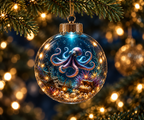 🌊Ocean Glow Sea Life Ornament Collection – 🐳8 Underwater Designs