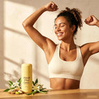 Vanilla and pistachio balm lifestyle scene