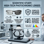 🔥 Intelligent Auto-Focus Zoom Glasses👓 - Blue Light Blocking & Anti-Eye Strain Rimless Eyewear
