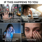 🔥 Intelligent Auto-Focus Zoom Glasses👓 - Blue Light Blocking & Anti-Eye Strain Rimless Eyewear
