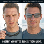 🔥 Intelligent Auto-Focus Zoom Glasses👓 - Blue Light Blocking & Anti-Eye Strain Rimless Eyewear