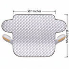 🔥Half Price Today - Universal Car Windshield Cover – Frost Protection in Winter, Sun Protection in Summer