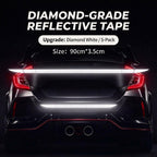 🔥Limited-time 50% off-Reflective Car Sticker Strips for Trunk & Rear Bumper