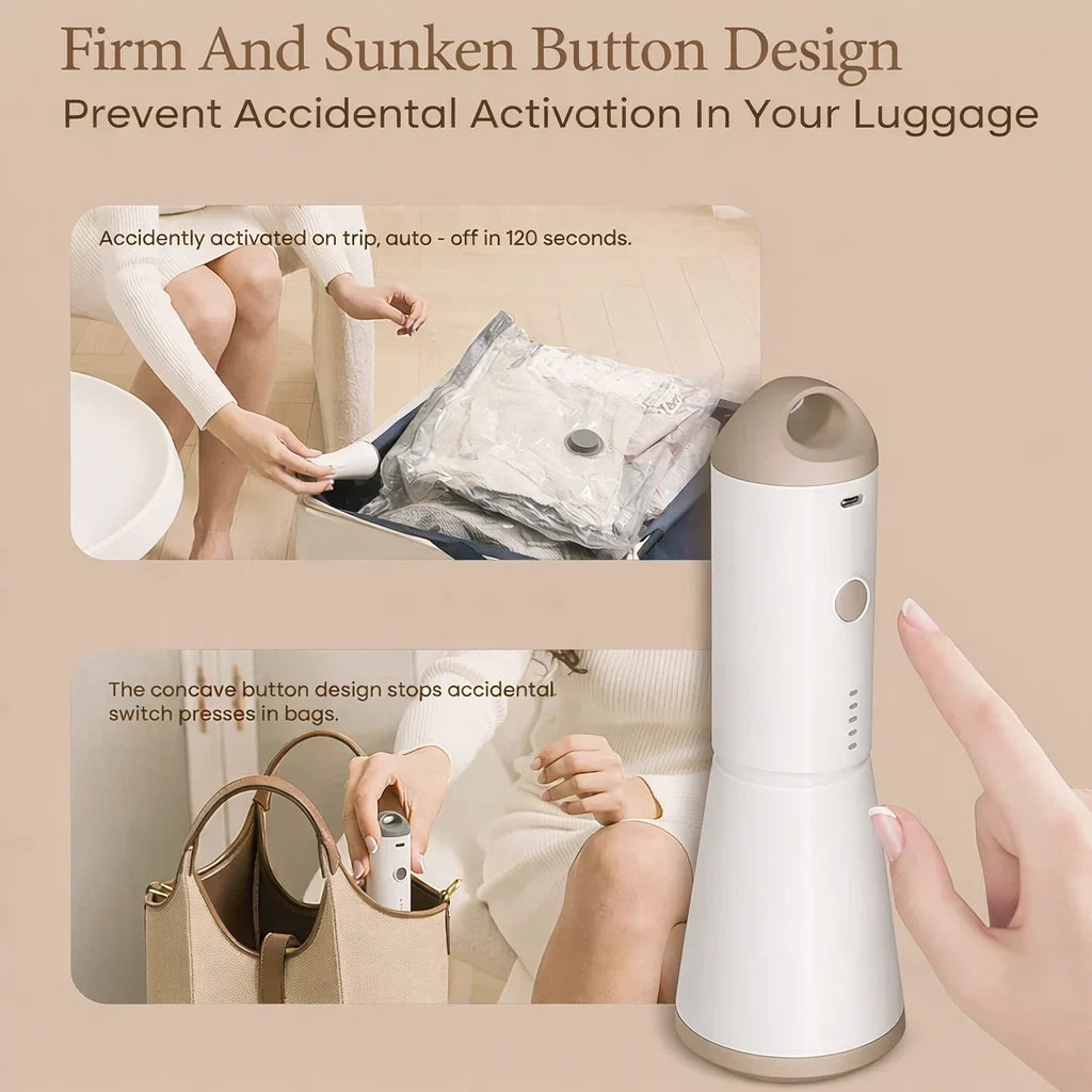Compression Storage Vacuum Pump PRO Travel Set