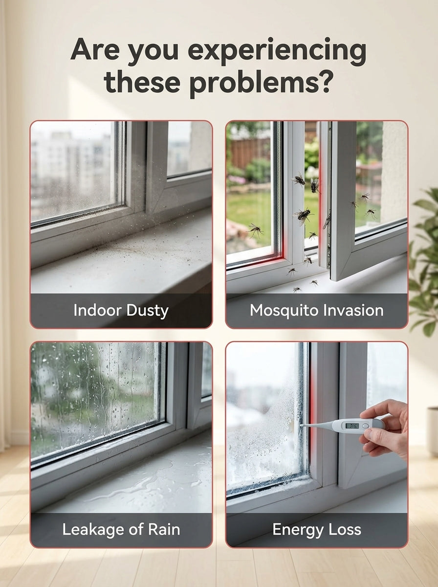 🚪 Limited-Time Half-Price Offer 🪟 Self-Adhesive Door Seal & Draft Stopper