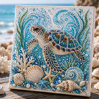 🔥🔥Buy 3 Get 1 Free🌊✨ Ocean Theme Pearl Art DIY Kit – Relaxing DIY Craft to Create Stunning Coastal Artwork