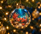 🌊Ocean Glow Sea Life Ornament Collection – 🐳8 Underwater Designs