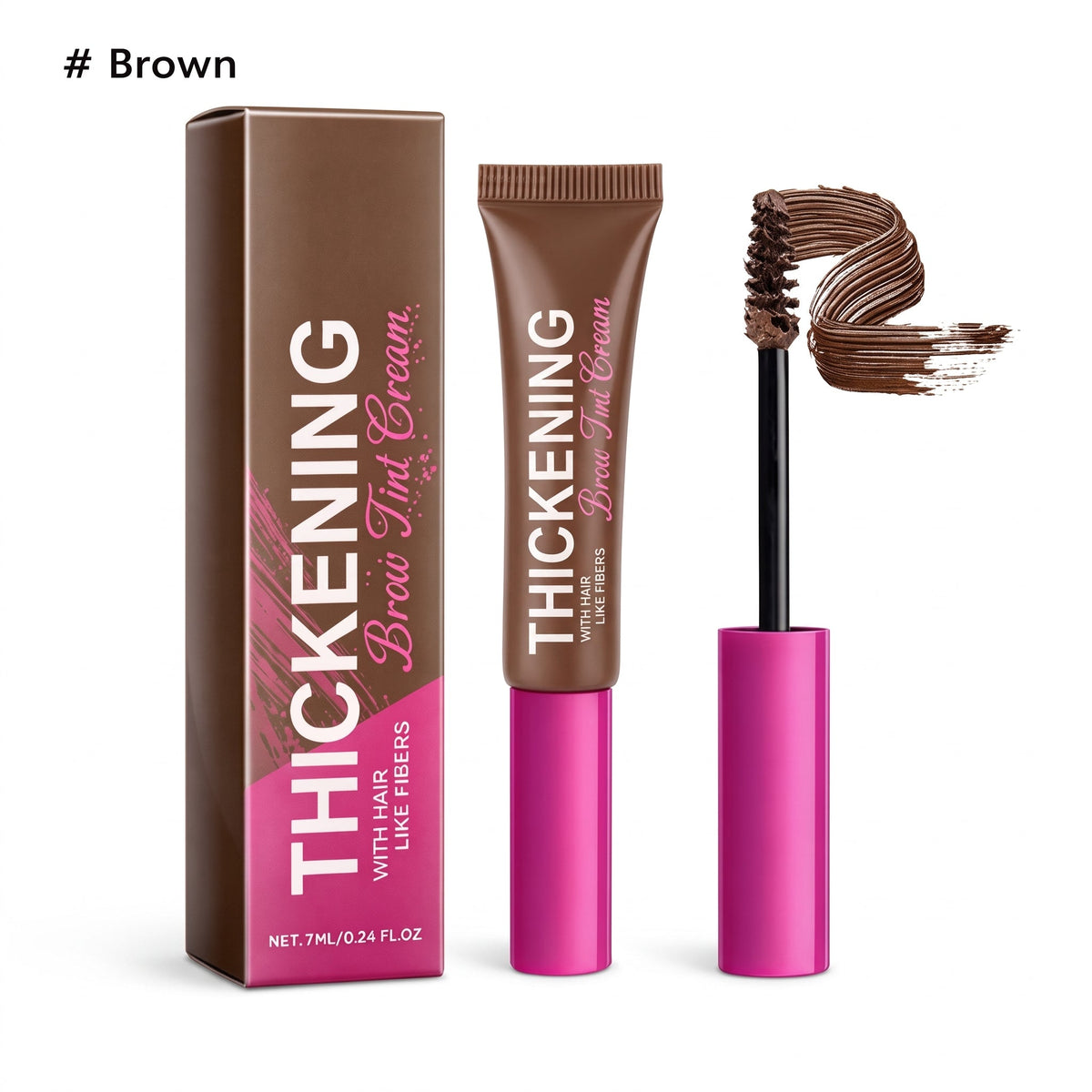 🔥Buy 1 Get 1 Free - Fiber Eyebrow Mascara - Fill, Color And Set—All In One Step