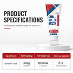 💥Buy 1 Get 1 Free✨ Waterproof Wall Repair Paste with Built‑in Mini Roller Brush 🧱 Easy Wall Crack Repair