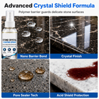 🥳2026 HOT SALE🥳Stone Nanocrystal Plating Spray – restores shine, seals & protects marble, granite & quartz.